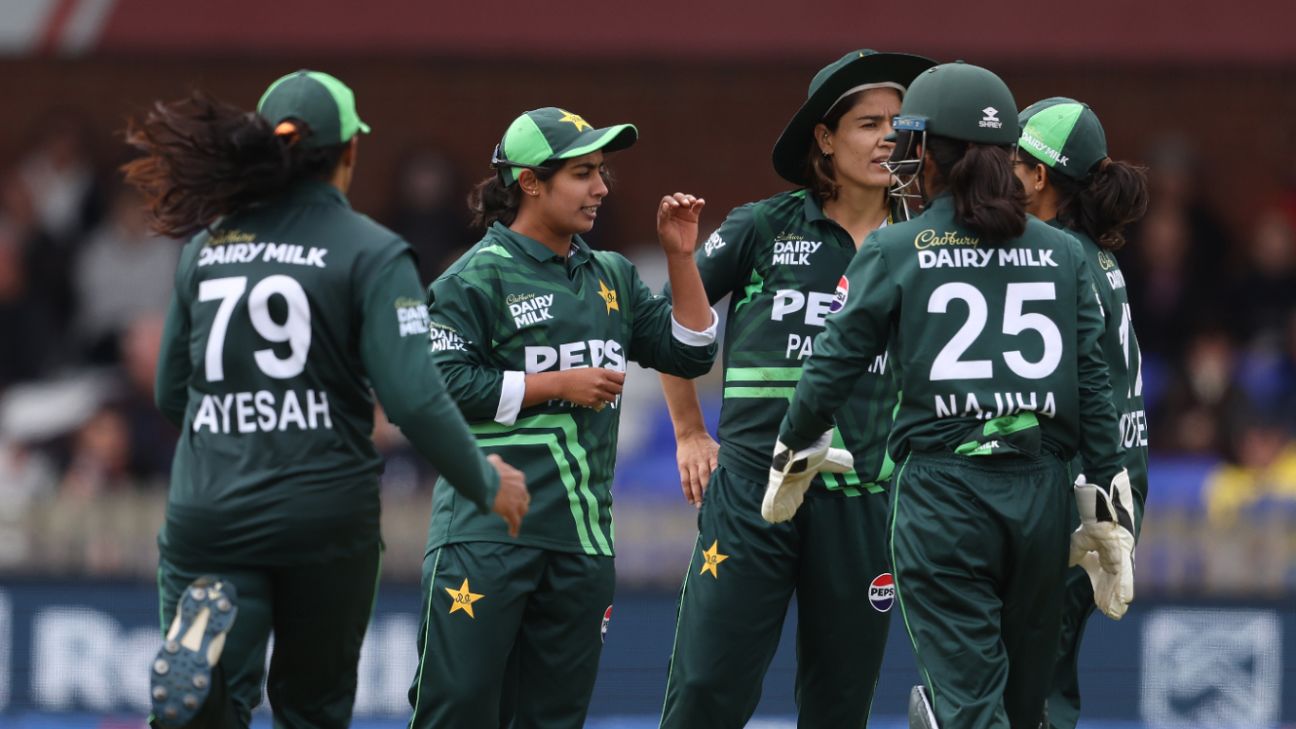 Nashra Sandhu, Sadia Iqbal, Muneeba Ali help Pakistan draw level